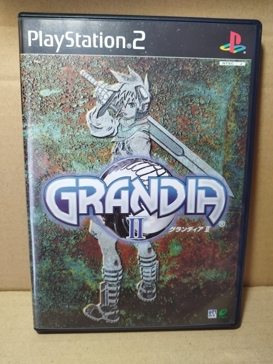 画像1: 【美品評価価格】グランディアII　葉書箱説有　PS2プレイステーション2【7h9】 (1)