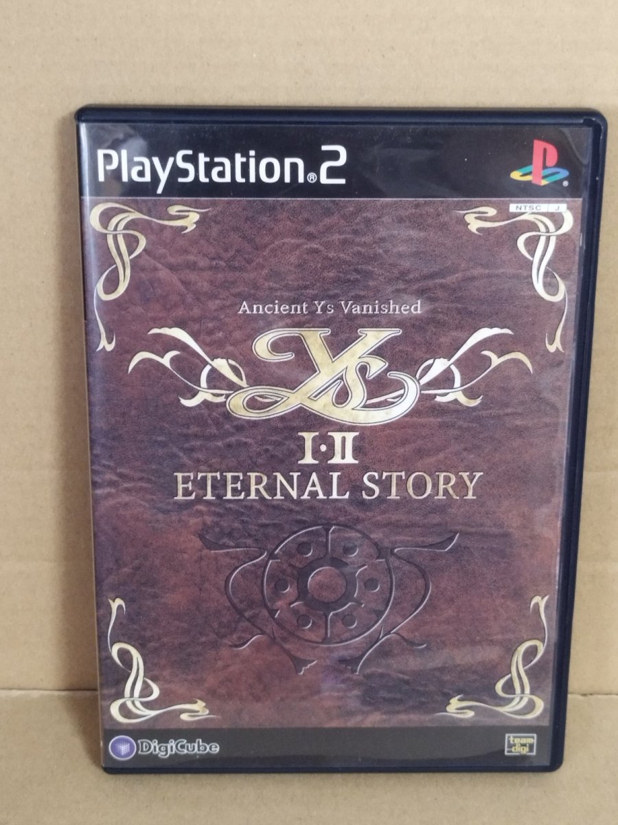 画像1: 【美品評価価格】イースI・II エターナルストーリー 箱説有　PS2プレイステーション2【7m8】 (1)