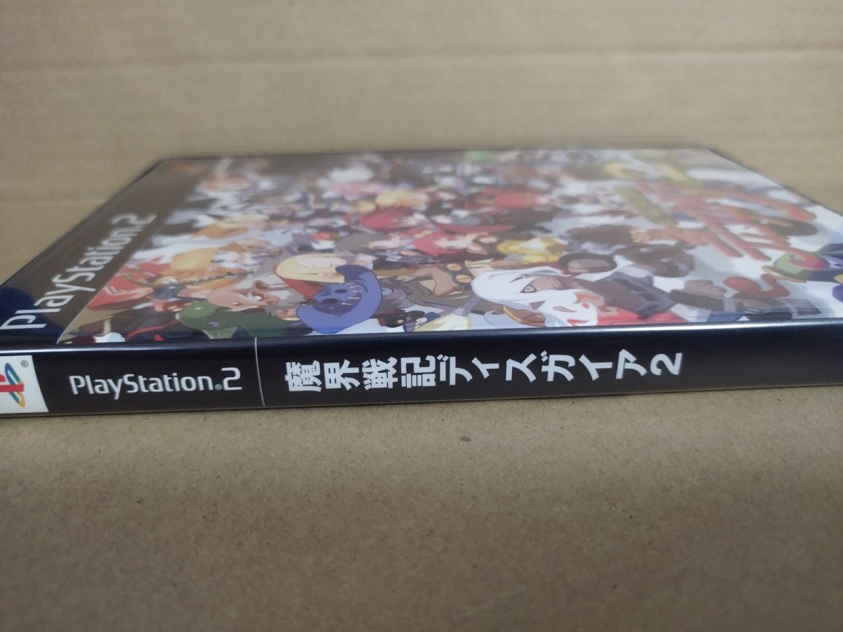 画像2: 【美品評価価格】魔界戦記ディスガイア2　チラシ葉書箱説有　PS2プレイステーション2【7m8】 (2)