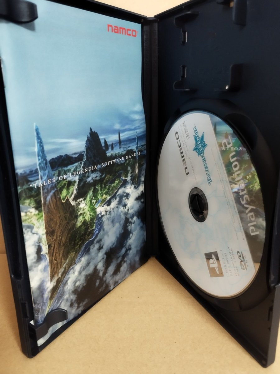 画像4: 【美品評価価格】テイルズ オブ レジェンディア　チラシ葉書箱説有　PS2プレイステーション2【7m8】 (4)