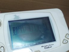 画像2: ワンダースワンカラー本体　ファイナルファンタジー版　ソフト付き　ジャンク　箱説無　WSワンダースワン【6m5】 (2)