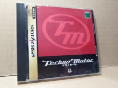 画像1: 【美品評価価格】テクノモーター　帯葉書箱説有　SSセガサターン【6m1】 (1)