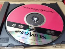 画像5: 【美品評価価格】テクノモーター　帯葉書箱説有　SSセガサターン【6m1】 (5)