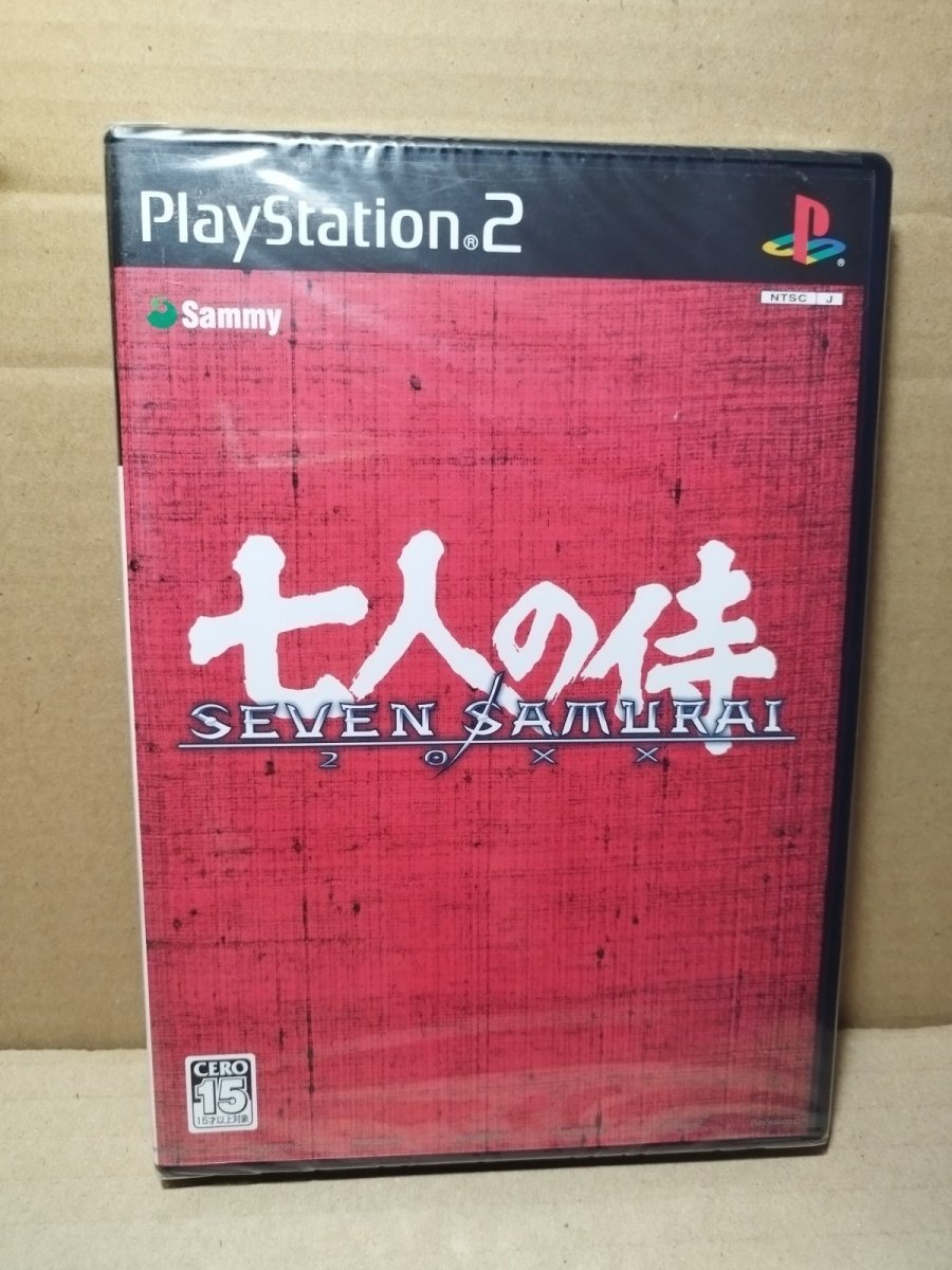 画像1: 七人の侍　SEVEN SAMURAI 20XX　新品未開封　PS2プレイステーション【8m7】 (1)