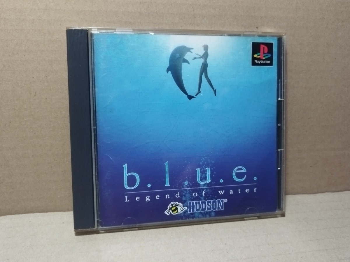 画像1: ブルー レジェンド オブ ウォーター　箱説有　PS1プレイステーション【9N4】 (1)