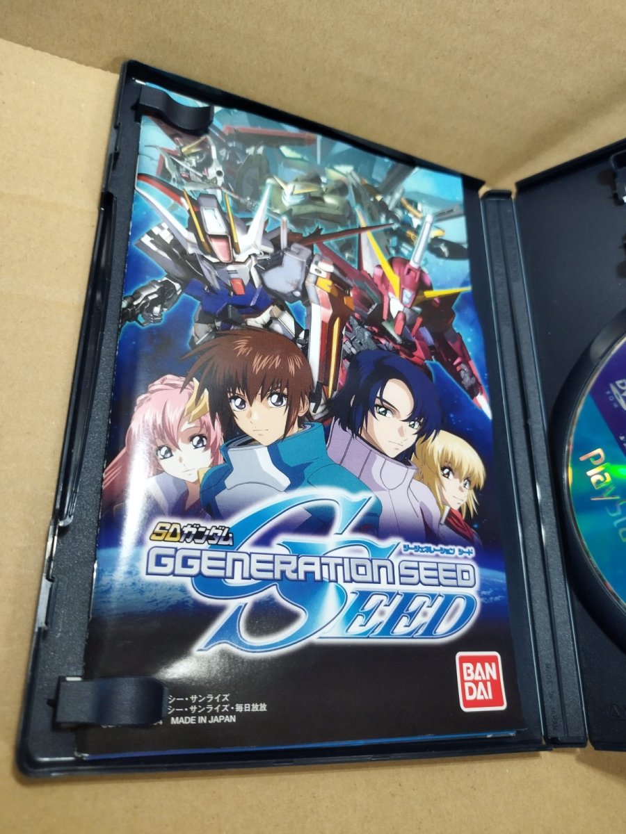 画像4: 【美品評価価格】SDガンダム ジージェネレーション SEED　箱説有　PS2プレイステーション【8m9】 (4)