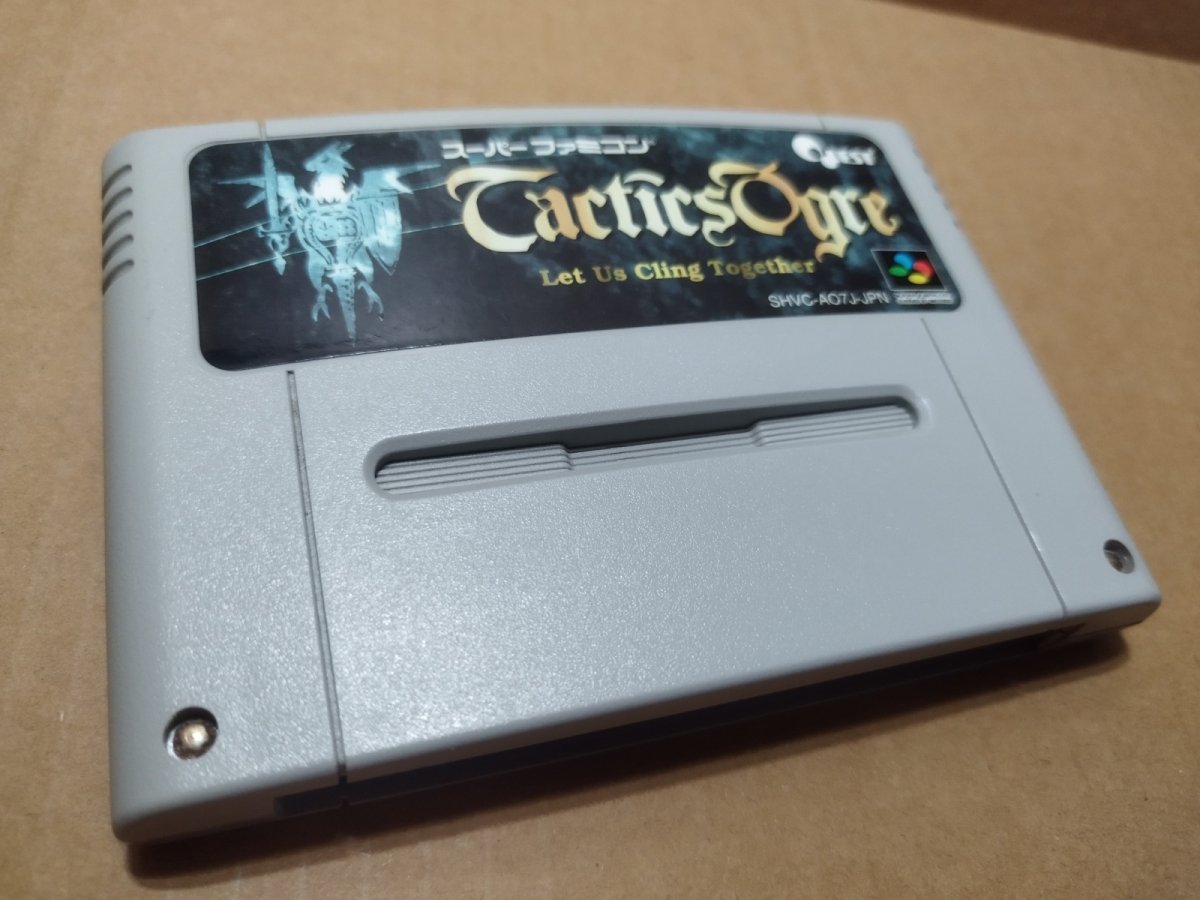 画像3: 【美品評価価格】タクティクスオウガ　箱説無　SFCスーパーファミコン【14】 (3)