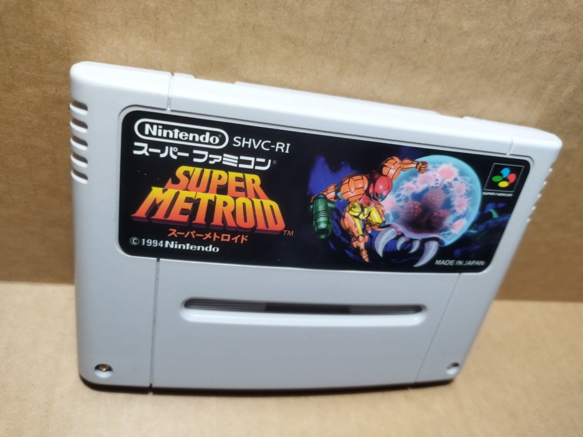 画像2: 【美品評価価格】スーパーメトロイド　箱説無　SFCスーパーファミコン【11】 (2)