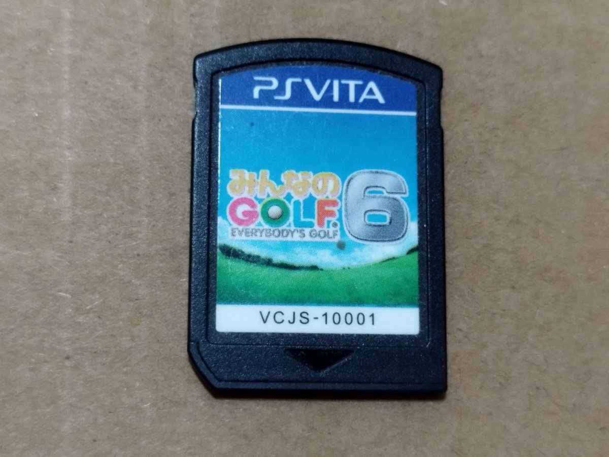 画像1: みんなのGOLF6　箱説無　PS Vita【16】 (1)