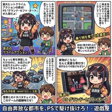 画像16: グランドセフトオート　帯箱説有　PS1プレイステーション【4N3】 (16)
