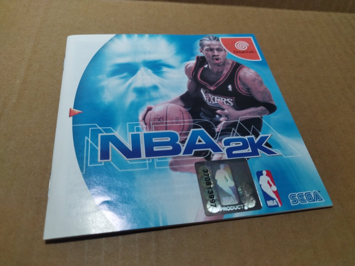 画像18: 【美品評価価格】NBA 2K　帯葉書ポイント用紙チラシ箱説有　DCドリームキャスト【8m7】 (18)