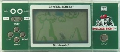 遊戯屋 ゲームウォッチ/LSI/LCD BALLOON FIGHT(バルーンファイト)CRYSTAL SCREEN 買取価格高値更新しました 買取価格52.000円