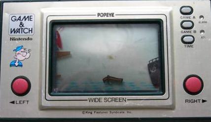 遊戯屋 ゲームウォッチ/LSI/LCD POPEYE(ポパイ)WIDE SCREEN 買取価格高値更新しました 買取価格28.000円