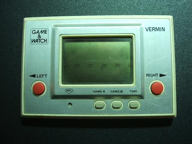 携帯ゲームウォッチ　GAME &WATCH 任天堂VERMIN ヴァーミン