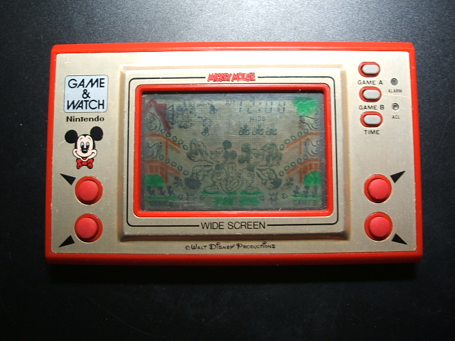 ミッキーマウス　MICKEY　MOUSE　箱説無　ゲームウォッチ