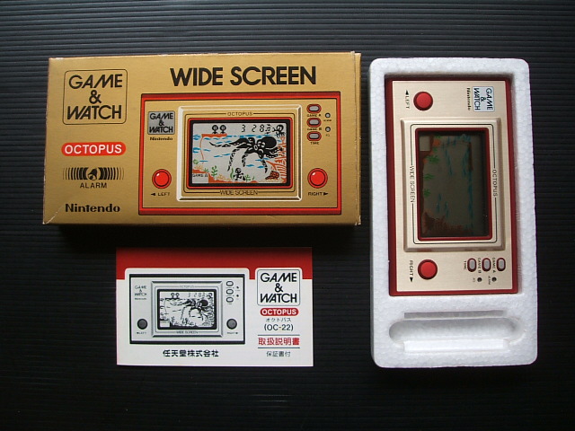 ゲームウォッチ GAME&WATCH オクトパス ゲーム&ウォッチ OCTOPUS