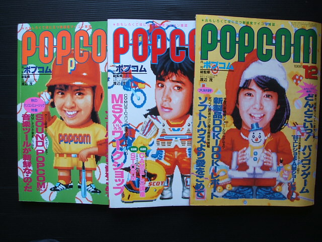 切り抜きあり 月刊ポプコム POPCOM 1986年2月号 激突！RPG