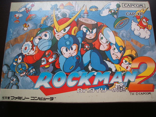 ロックマン2 Dr．ワイリーの謎 箱説有 FCファミコン - 遊戯屋