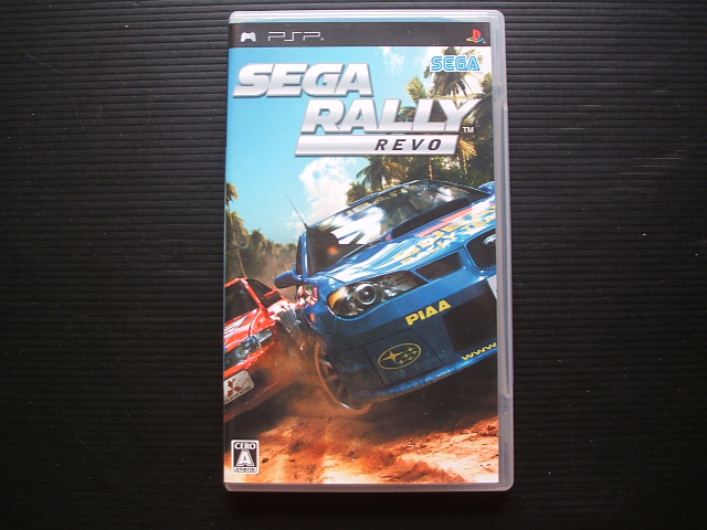 セガラリーレヴォ SEGA RALLY REVO　箱説有　PSPプレイステーションポータブル