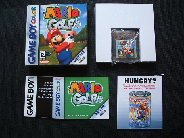 マリオゴルフ 海外版 箱説有 Gbゲームボーイ 遊戯屋