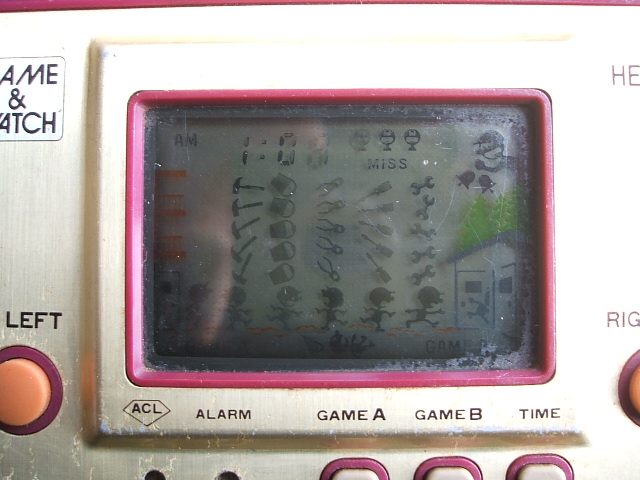 【昭和レトロ】任天堂【ゲームウオッチ】ヘルメット 1981年 ヘルメット 任天堂 ゲームウォッチ 名作 任天堂 ゲームウォッチ