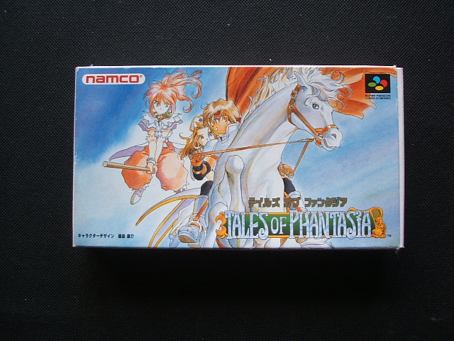 テイルズオブファンタジア　葉書保証書箱説有　SFCスーパーファミコン