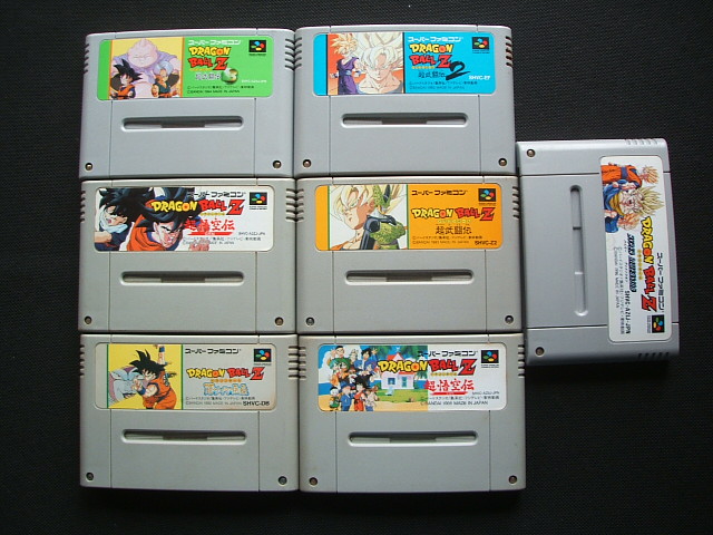ドラゴンボールセット　箱説無　SFCスーパーファミコン