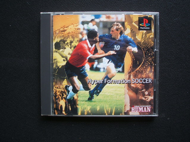 ハイパーフォーメーションサッカー　帯箱説有　PS1プレイステーション