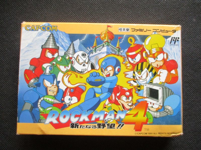 ロックマン4 新たなる野望!! 箱説有 FCファミコン - 遊戯屋 ロックマン4 新たなる野望!! 箱説有 FCファミコン - 遊戯屋