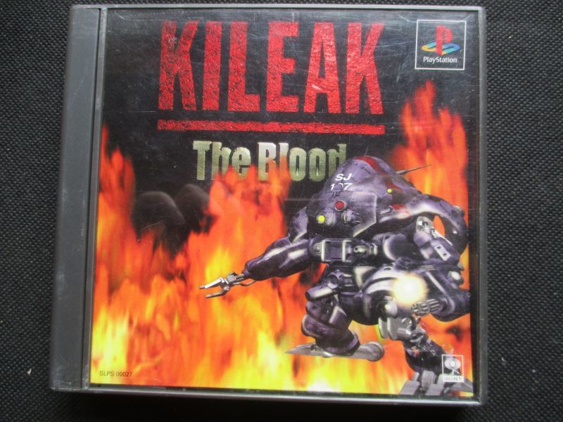 KILEAK, The Blood：キリーク・ザ・ブラッド　箱説有　PS1プレイステーション