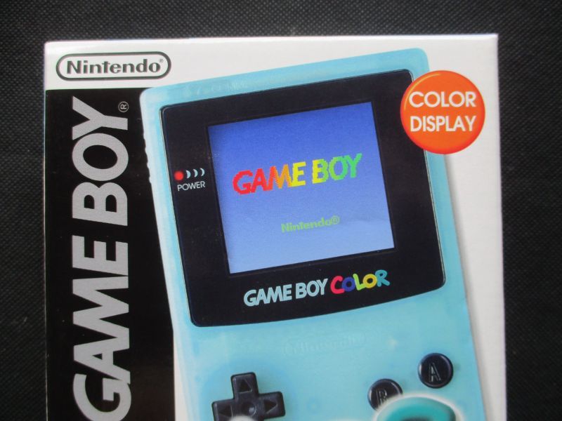 gameboyゲームボーイカラー ブルー