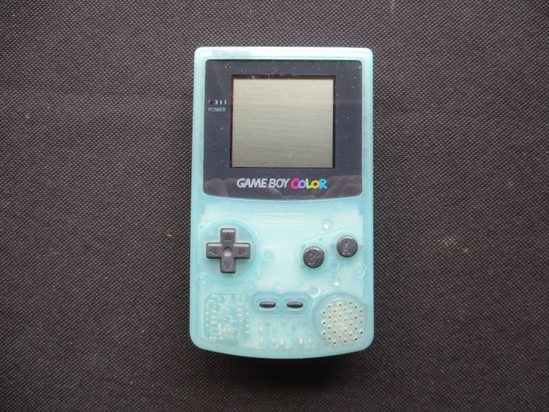 ゲームボーイカラー　本体アイスブルー　(トイザらス限定)（メンテ済み）　GBC