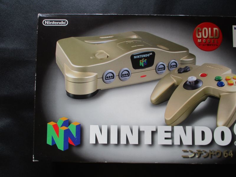 (本体)トイザラス限定 NINTENDO64(ニンテンドウ64/ニンテンドー64) ゴールド(NUS-001)