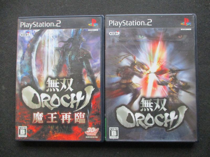 無双OROCHI・魔王再臨セット 箱説有 PS2プレイステーション2 遊戯屋