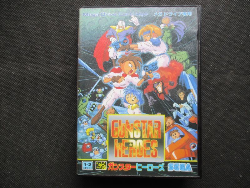 ガンスターヒーローズ 箱説有 Mdメガドライブ 遊戯屋