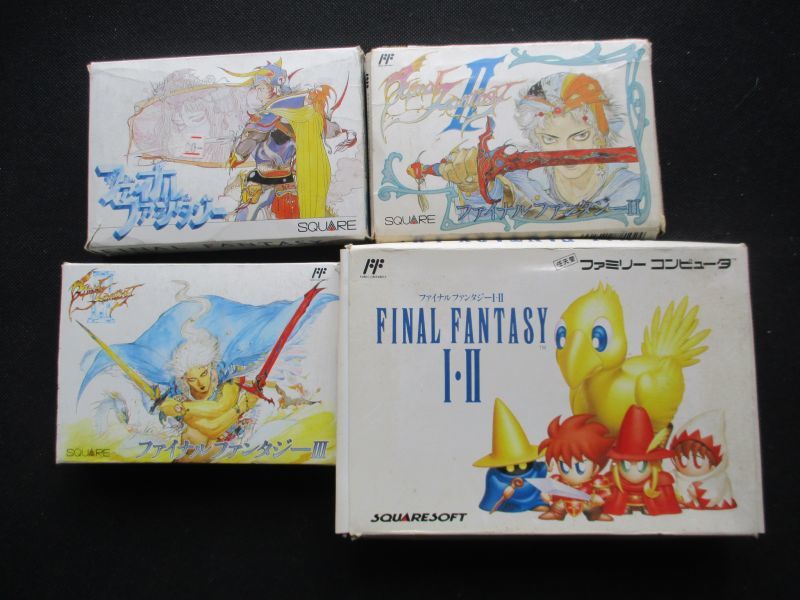 ファイナルファンタジーセット 箱説有 FCファミコン - 遊戯屋