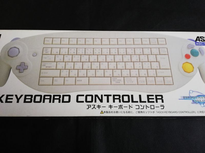ゲームキューブ アスキー キーボード コントローラー ASC-1901PO-