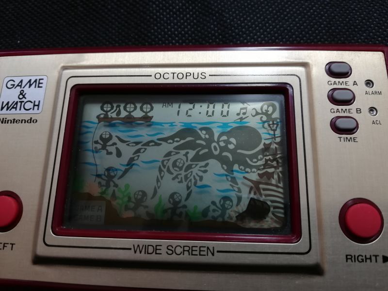 オクトパス』知ってる？ 懐かしのゲーム＆ウォッチを再生させる