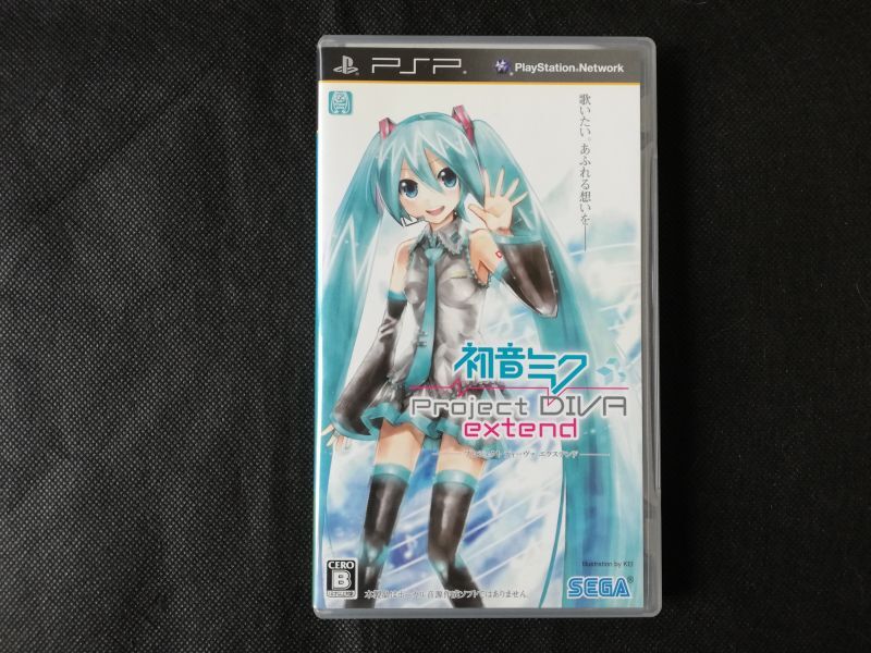 初音ミクProject DIVA extend　箱説有　PSPプレイステーションポータブル