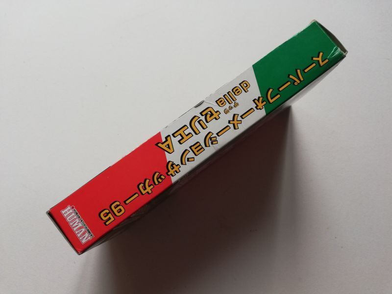 スーパーフォーメーションサッカー’95 della セリエA　葉書箱説有　SFCスーパーファミコン