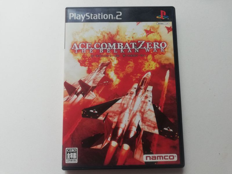 エースコンバット・ゼロ 〜ザ・ベルカン・ウォー　箱説有　PS2プレイステーション