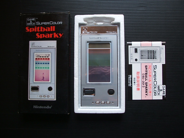 スピットボール スパーキー Spitball Sparky 箱説有 ゲームウォッチ 遊戯屋