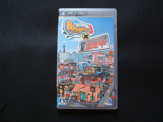 街ingメーカー3 X 逃走中 箱説有 Pspプレイステーションポータブル 遊戯屋