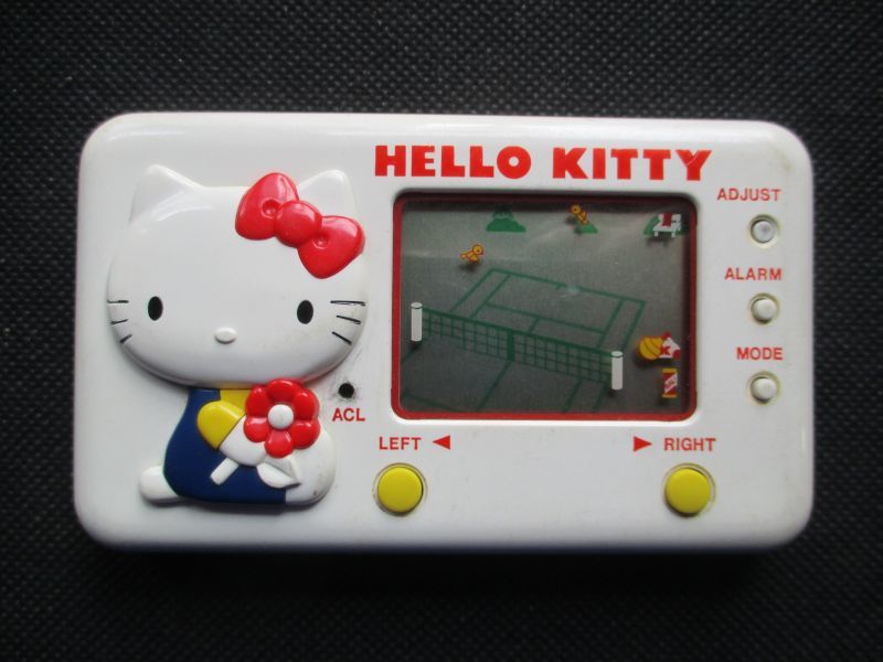 ハローキティ テニススクール 説説無 ゲームウォッチ 遊戯屋