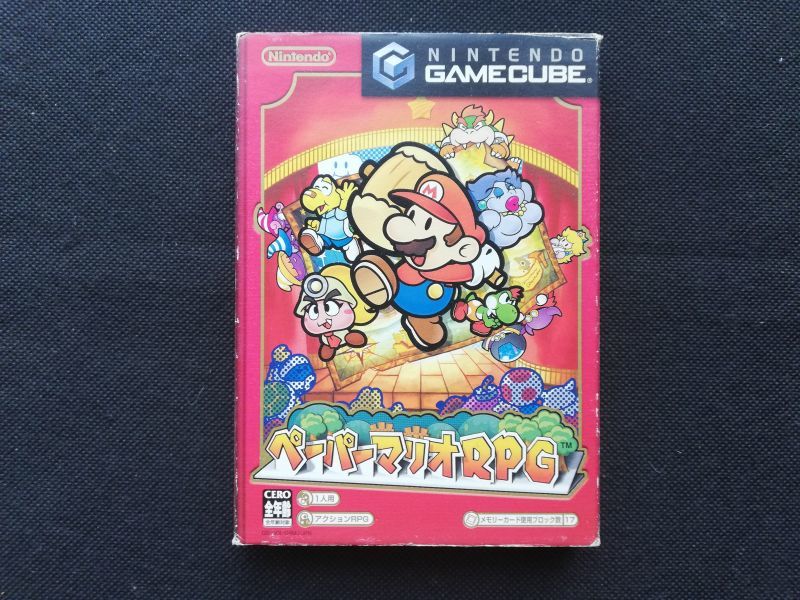 ペーパーマリオrpg 箱説有 Gcゲームキューブ 遊戯屋